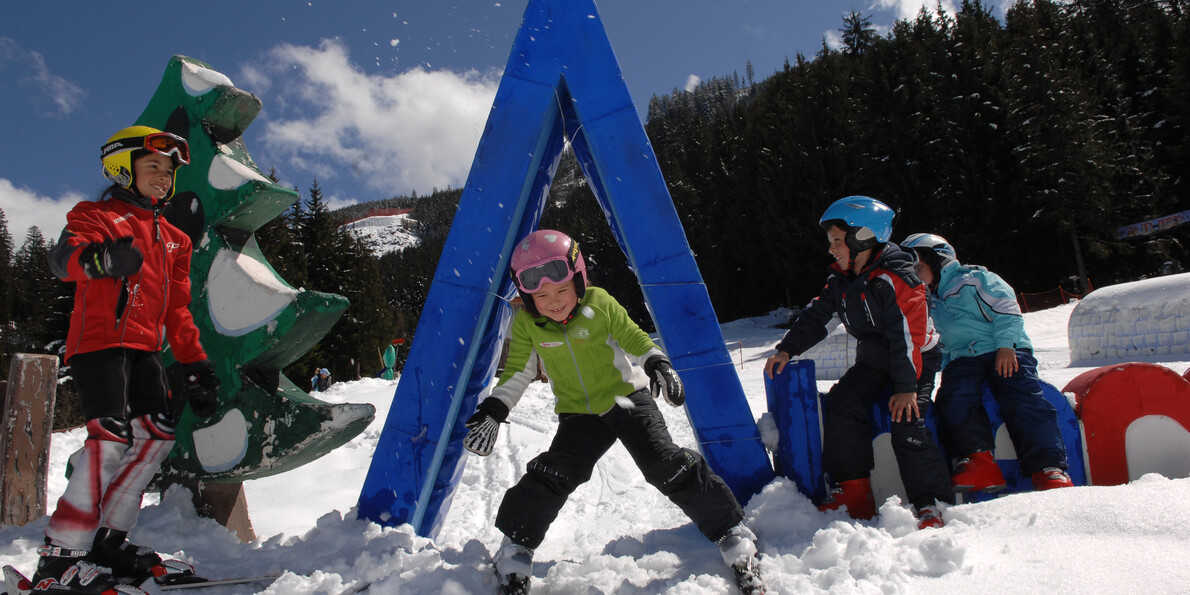 Met het hele gezin uit eten….direct aan de piste!