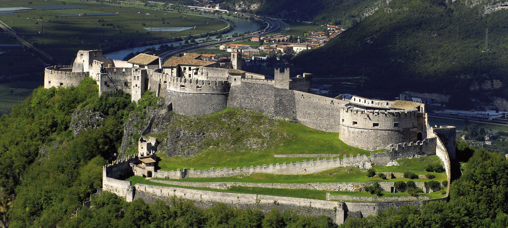 Schlösser und historische Stätten in Trentino