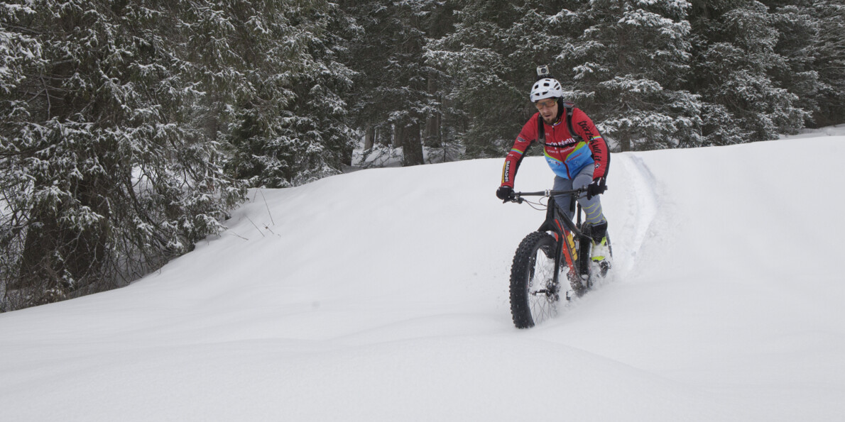Fat Bike: prova la bici dalle ruote grasse sulla neve del Trentino