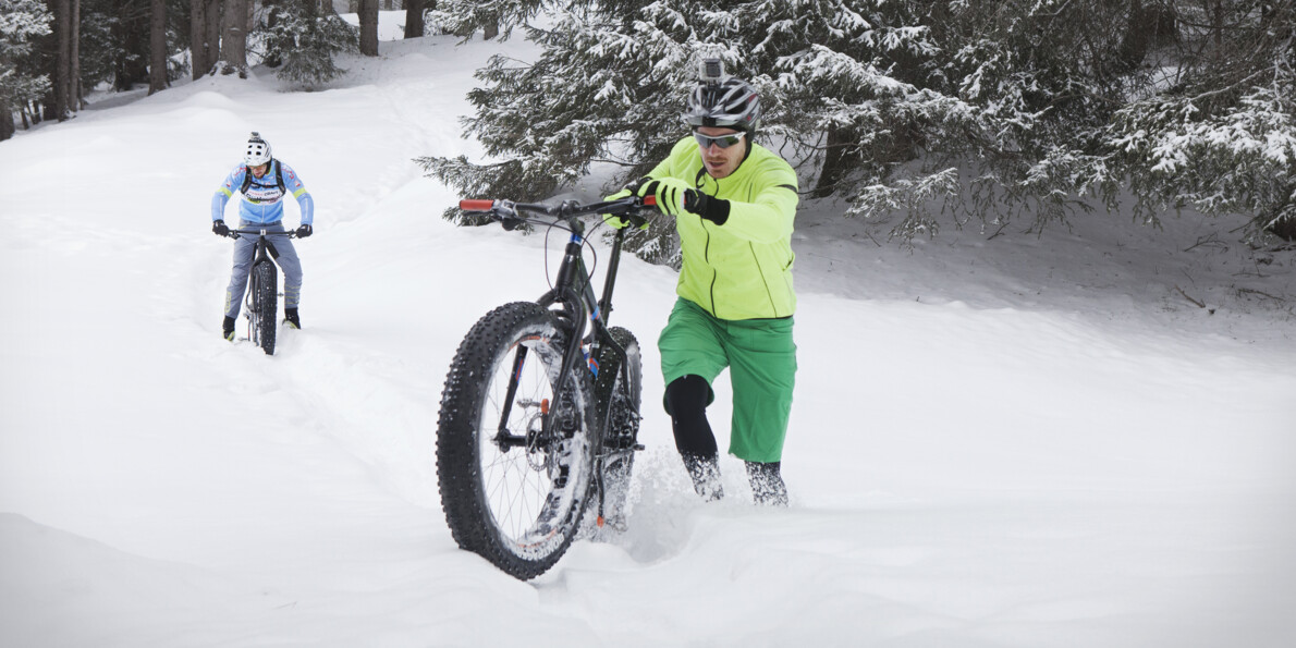 Fat Bike: prova la bici dalle ruote grasse sulla neve del Trentino