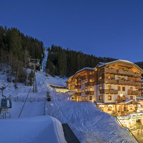 Hotel on the ski slopes