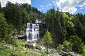 Cascate di Vallesinella nel Parco Naturale Adamello Brenta