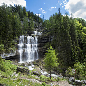 Cascate di Vallesinella nel Parco Naturale Adamello Brenta