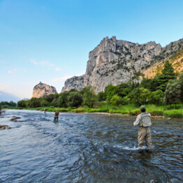 Pesca sul fiume Sarca - Foto Alessandro Saletti | © Foto Alessandro Saletti