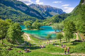 Lake Tenno Italy, hiking