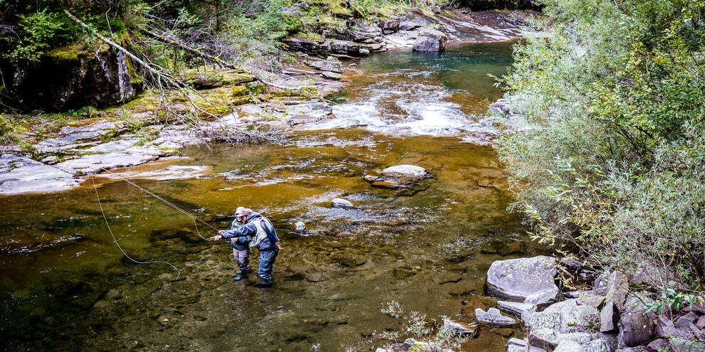 Fishing in Val di Fiemme