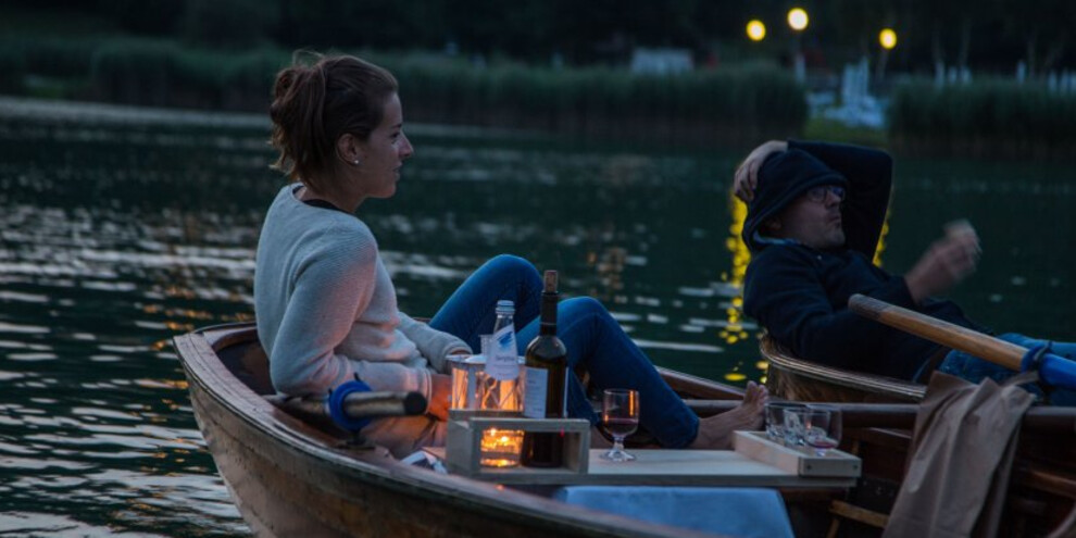 Gourmet dinner on the pier 