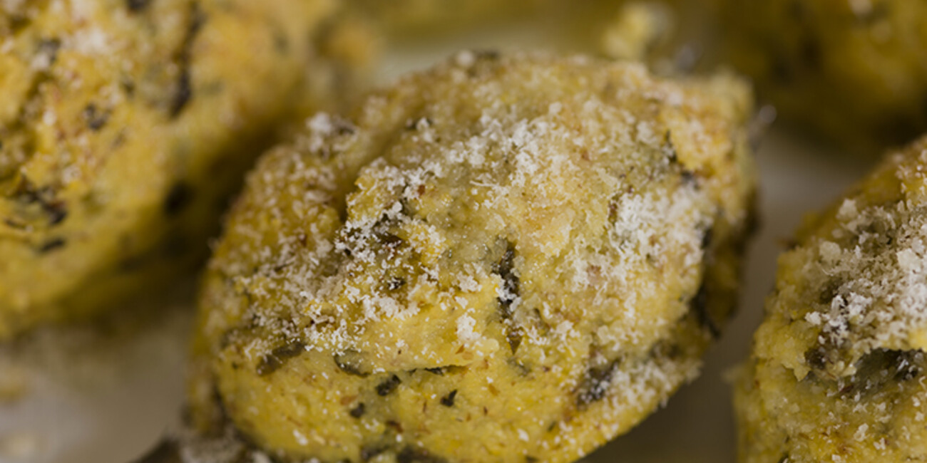 Polenta gnocchi with mountain cheese fondue #1