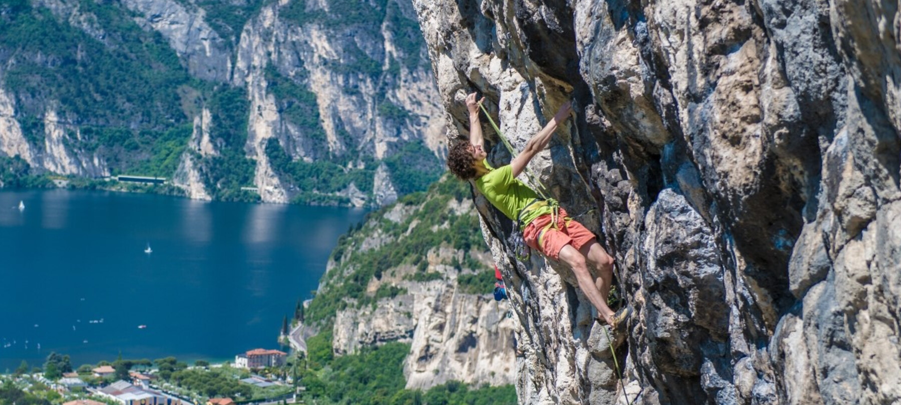 Klettern: 3 Kletterwände am Gardasee, empfohlen von Adam Ondra
