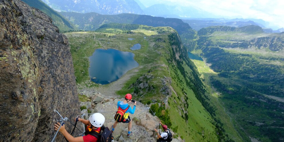 La Ferrata dei Laghi – Cermiskyline, Val di Fiemme 