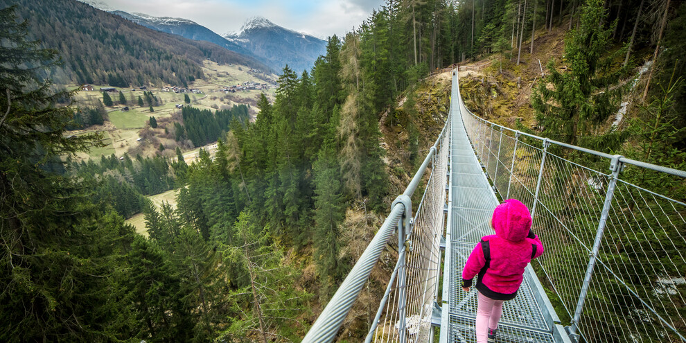 Auf der Brücke, Val di Sole