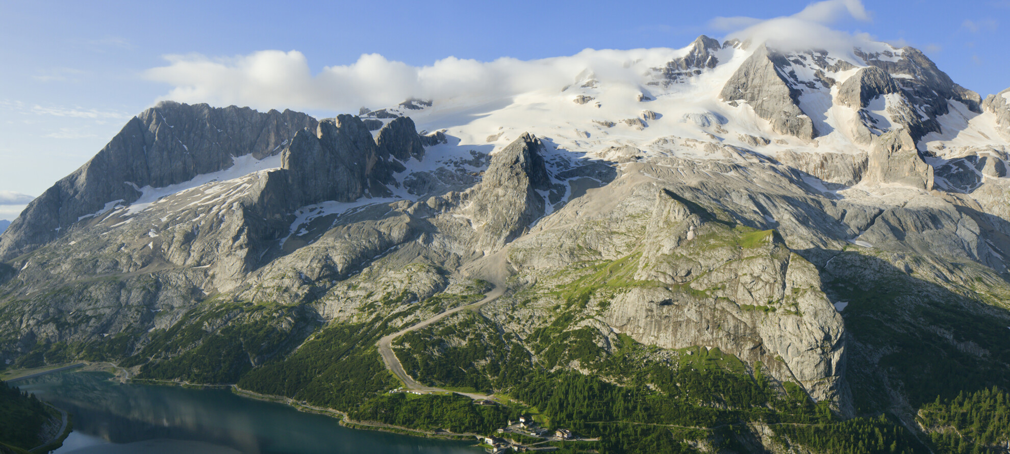 Adventures in the Dolomites: <br> the glacier