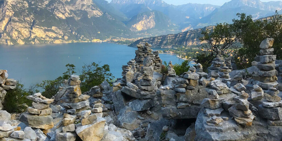 Wandeling Busatte - Tempesta, Gardameer