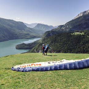 Il brivido del parapendio