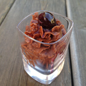 Kaštanová pěna s grappou