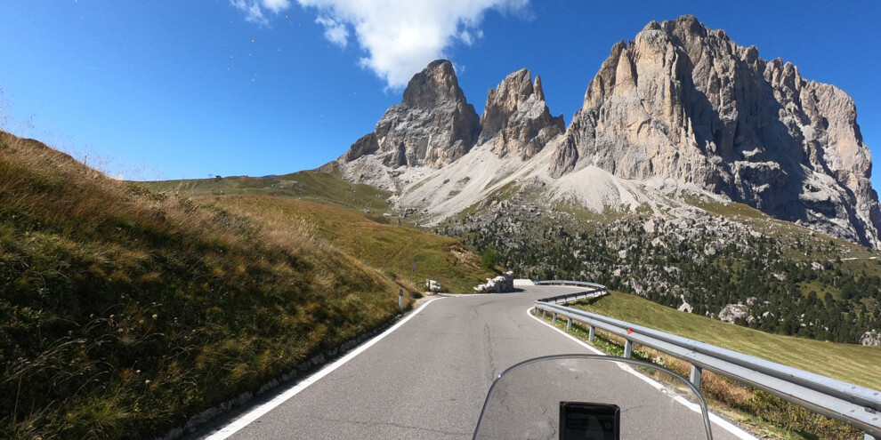 Vista sulle Dolomiti 