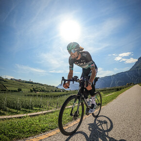 Radsport bedeutet unterwegs zu sein