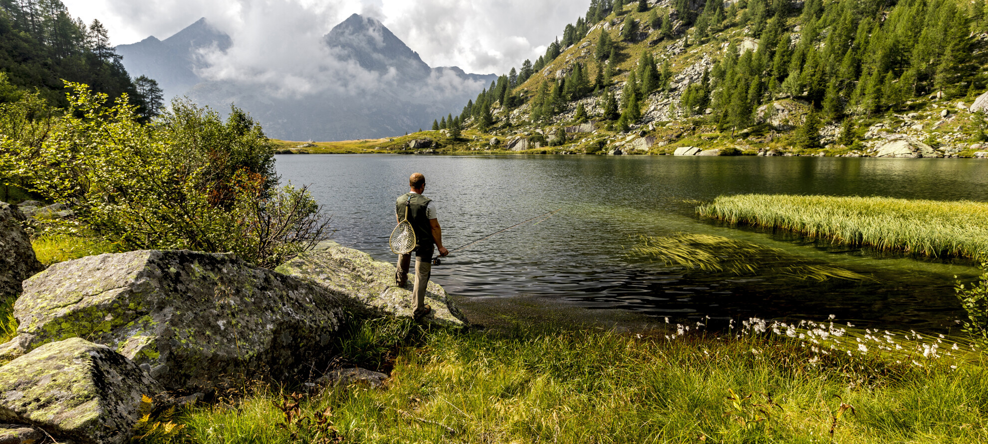 Pesca in Val Daone | © Roberto Bragotto