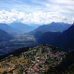 View from the Cross | © APT Dolomiti di Brenta e Paganella