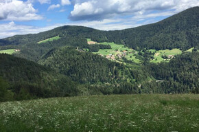 Rundweg zwischen Lanza und Corte Inferiore in Rumo über den „Lez“ | © APT Val di Non Soc. Coop.