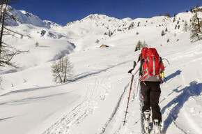 Con le ciaspole alla sicura Cima Lavazzè nel Gruppo delle Maddalene | © APT Val di Non 