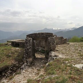 Campo trincerato del Nagià Grom | © APT Rovereto Vallagarina Monte Baldo