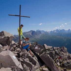 Cauriol summit cross | © APT Fiemme Cembra