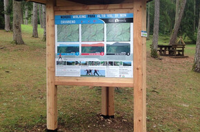 Parcours Brocon – Roter Nordic Walking Wanderweg “Alta Val di Non” – Cavareno | © APT Val di Non 