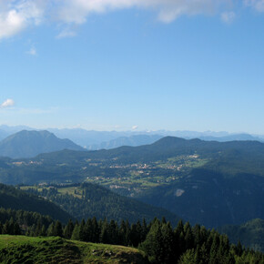 Das Hochplateau von Lavarone vom Passo della Vena | © Unknown