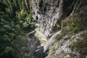 Tret Wasserfall Deutschnonsberg Trentino | © APT Val di Non 
