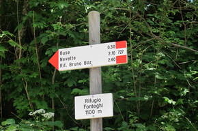 Hike from Rifugio Fonteghi to Rifugio Boz | © VisitTrentino