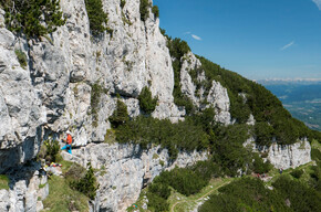 Parete di arrampicata Cima Paganella | © APT Dolomiti di Brenta e Paganella