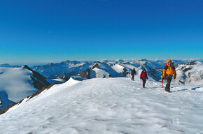 Die Gletscher des Ortler-Cevedale | © APT Valli di Sole, Peio e Rabbi