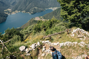 Lake Ledro from Dromaè | © Garda Trentino 