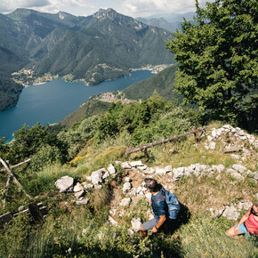 Lake Ledro from Dromaè | © Garda Trentino 