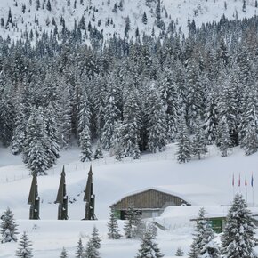 Base Tuono in versione invernale | © Unknown