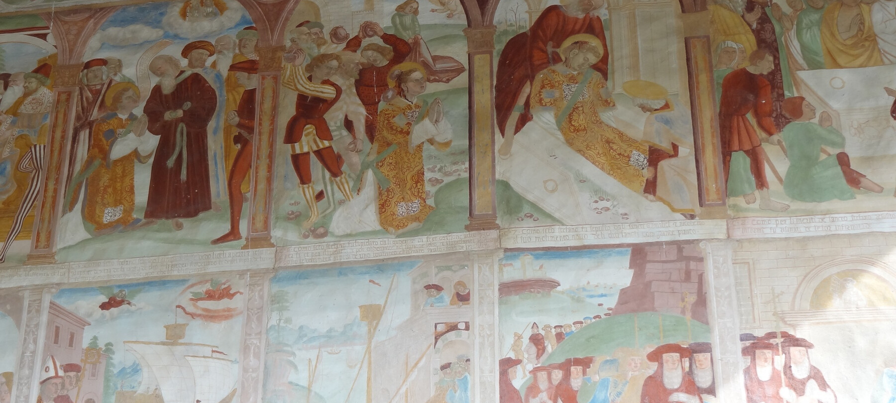 "Danza Macabra" von Simone Baschenis | © APT - Madonna di Campiglio, Pinzolo, Val Rendena