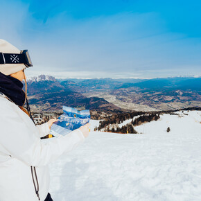 Mit Schneeschuhen in den Viote del Bondone | © APT Trento 