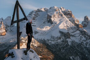 Schneeschuhwanderung in der Nähe von Malga Ritorto | © APT Madonna di Campiglio, Pinzolo, Val Rendena