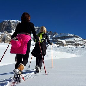 Snowshoe hike in Madonna di Campiglio | © Madonna di Campiglio Azienda per il Turismo 