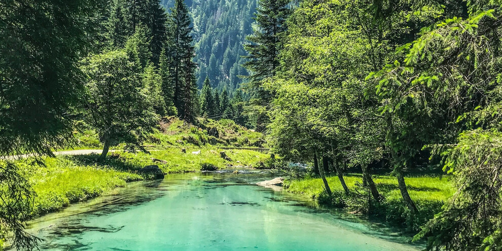 The green waters of Val Nambrone | © APT Madonna di Campiglio, Pinzolo, Val Rendena