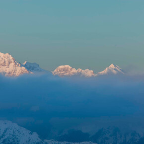 Blick auf die Brenta-Dolomiten vom Cima Campantich | © APT Madonna di Campiglio, Pinzolo, Val Rendena