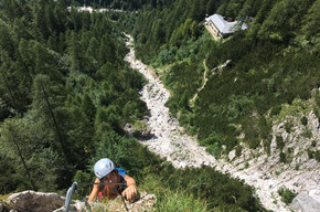 Ferrata del Canalone | © APT - San Martino di Castrozza, Passo Rolle, Primiero e Vanoi