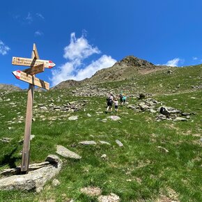 Route between Stierbergalm hut and Untere Kesselalm hut with ascent to Ometto peak | © APT Val di Non 