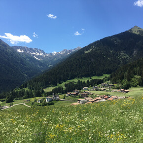 Der Lez di Rumo, Spaziergänge in ebenem Gelände im Val di Non, Trentino | © APT Val di Non 
