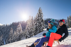 Gardonè sledding run | © APT Fiemme Cembra