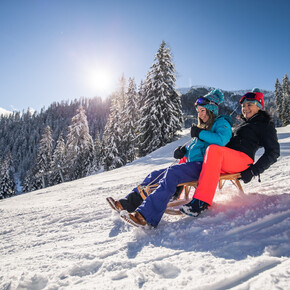 Gardonè sledding run | © APT Fiemme Cembra