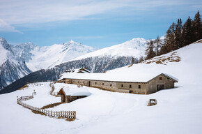 Malga Samocleva im Val di Rabbi | © APT Valli di Sole, Peio e Rabbi
