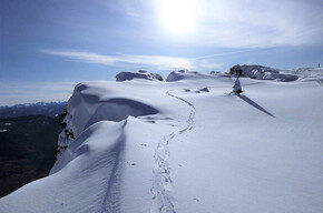 Monte Roen with ski mountaineering in winter | © APT Val di Non 
