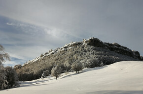 Bes Corna Piana in winter | © APT Rovereto Vallagarina Monte Baldo